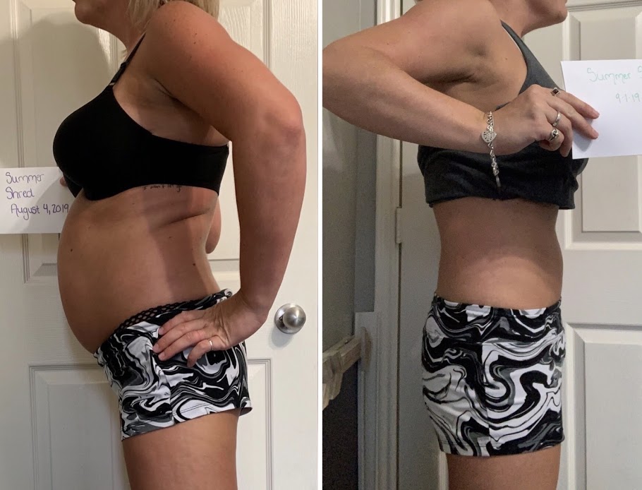 30 day shred results postpartum